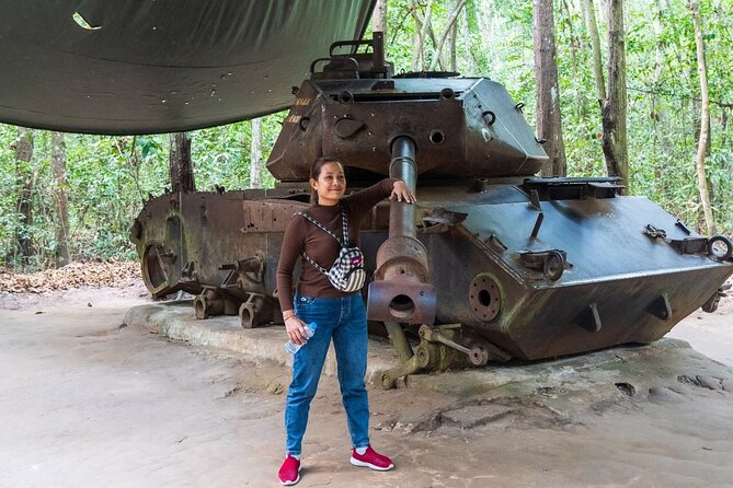 Cu Chi Tunnels tour In The Morning by DGT - Ben Dinh shows more than a tunnel entrance