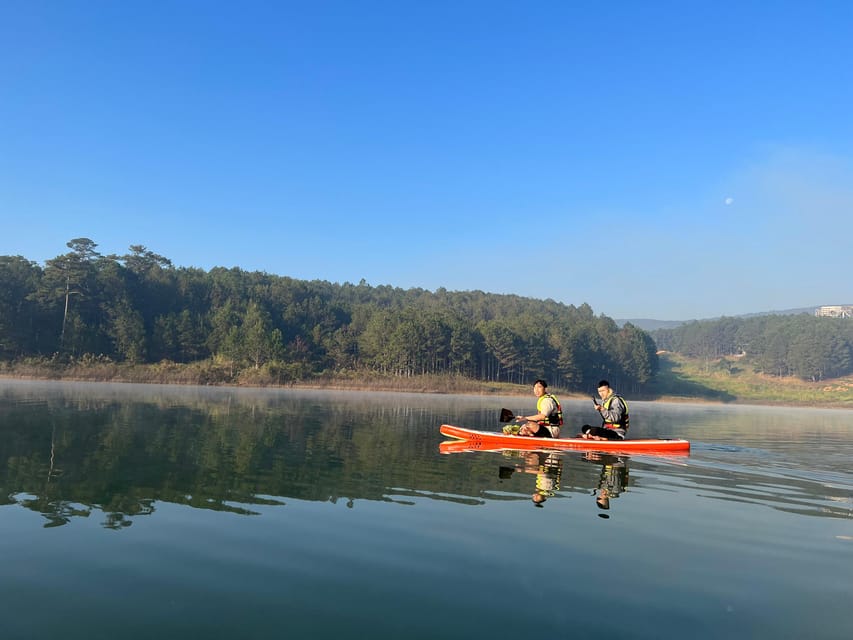 Da Lat: Tuyen Lam Lake Kayak or SUP Tour - The peninsula, pine forest, and nearby sights