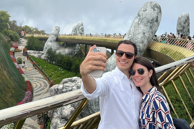 DA NANG Ba Na Hills, Golden Bridge & Cable Cars PRIVATE TOUR - Reaching Ba Na Peak at 1,487 meters