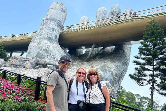 DA NANG Ba Na Hills, Golden Bridge & Cable Cars PRIVATE TOUR - Coming back down and seeing Dragon Bridge