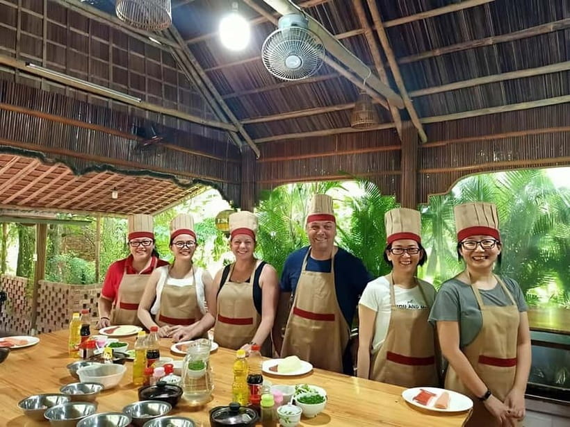 Da Nang/Hoi An: Market Tour, Basket Boat Ride, Cooking Class - From Hoi An to Cam Thanh’s Coconut Forest