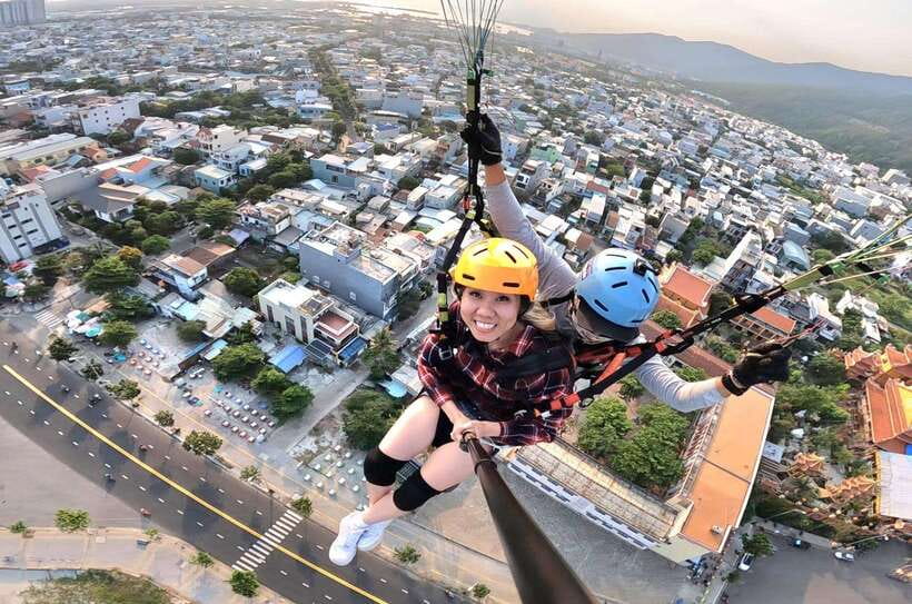 Da Nang Private paragliding experience on Monkey Mountain - Who will enjoy this flight most?