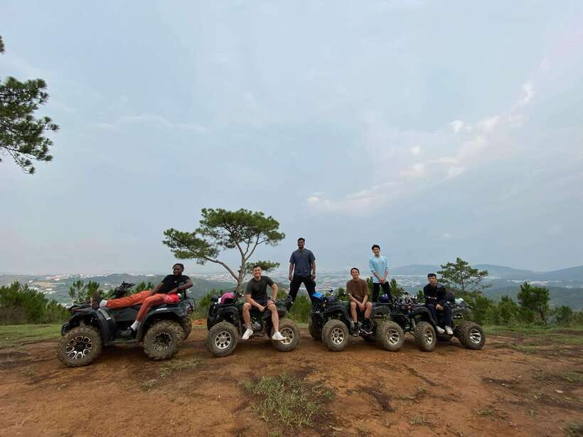 Dalat: 1- or 2-Hour Sightseeing ATV Adventure - Looking for buffalo, horses, and hill-country life