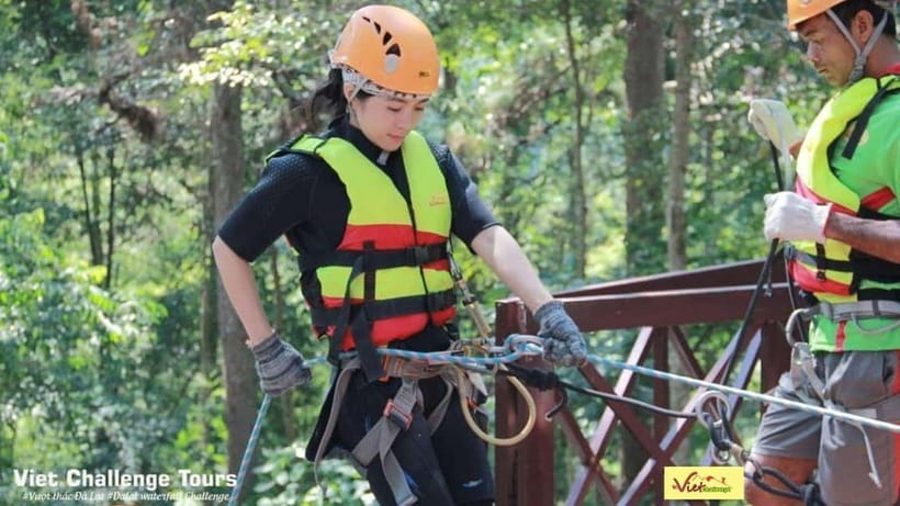 Dalat: Canyoning Extreme Adventure Vietnam - Lunch beside the highest waterfall