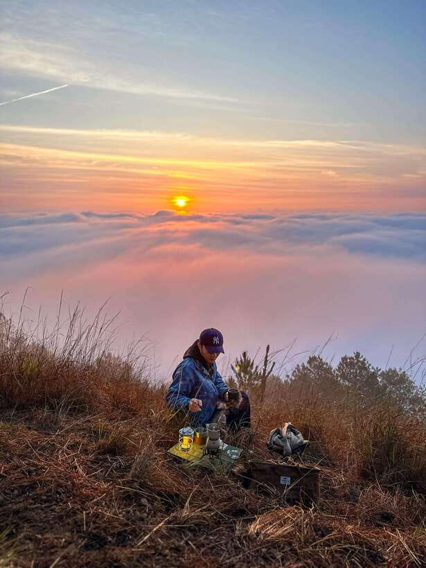 Dalat: Cloud Chasing packaged hike - Sunrise Pickup Included - Sunrise At Dalat’s Second-Highest Peak