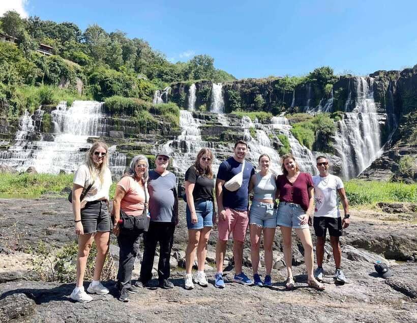Dalat Countryside & Pongour Waterfall Tours (Small Group) - Cuong Hoan Silk and the old cocoon-to-cloth process