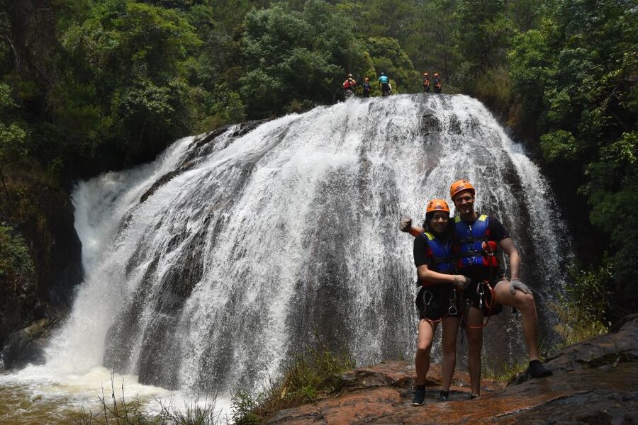 Dalat: Extreme Canyoning Adventure - The Washing Machine and Natural Rock Slides