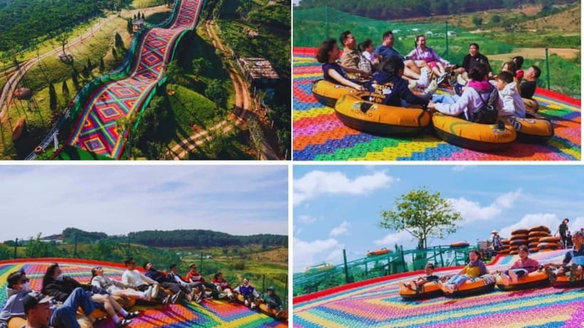 Dalat: Go Kart - Mongo Land - Countryside Small Group - Mongo Land brings color, animals, and photo stops