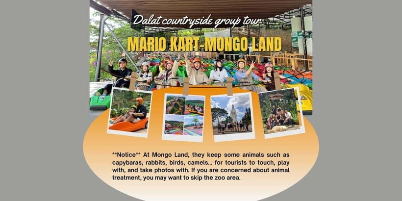 Dalat: Go Kart - Mongo Land - Countryside Small Group - Starting with go-kart thrills in the pine country