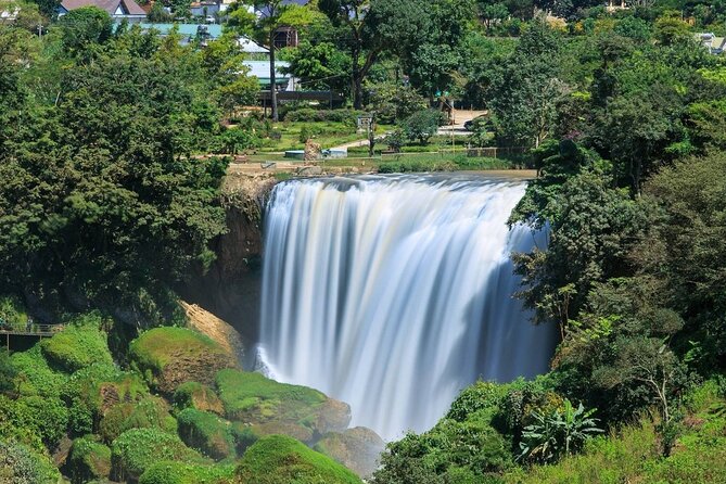 Dalat Top Tourists Sights - Waterfall & Go kart-Mario Kart - Datanla Waterfall begins the action