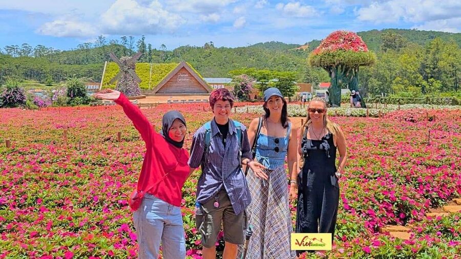 Dalat Top Tourists Sights - Waterfall & luge kart/Mario kart - Datanla Waterfall and the Alpine Coaster