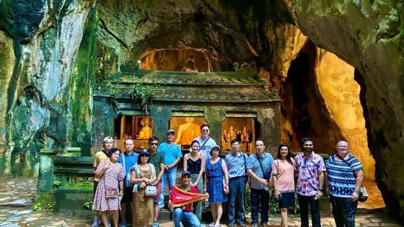 DaNang/HA: Lady Buddha, Marble Mountain & Am Phu Caves Tour - Linh Ung Pagoda and Lady Buddha on Son Tra Peninsula