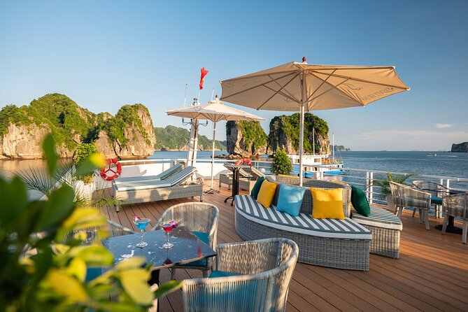 Day Tour Serenity Cruise at Lan Ha Bay from Hanoi, Hai Phong - Kayaking, swimming, and boat slides