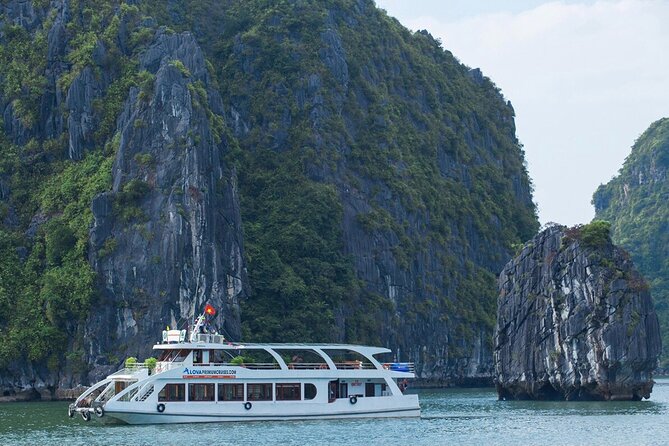 DELUXE Halong Cruise 1 Day Tour From Hanoi - Daily Operated - Guide service and onboard atmosphere