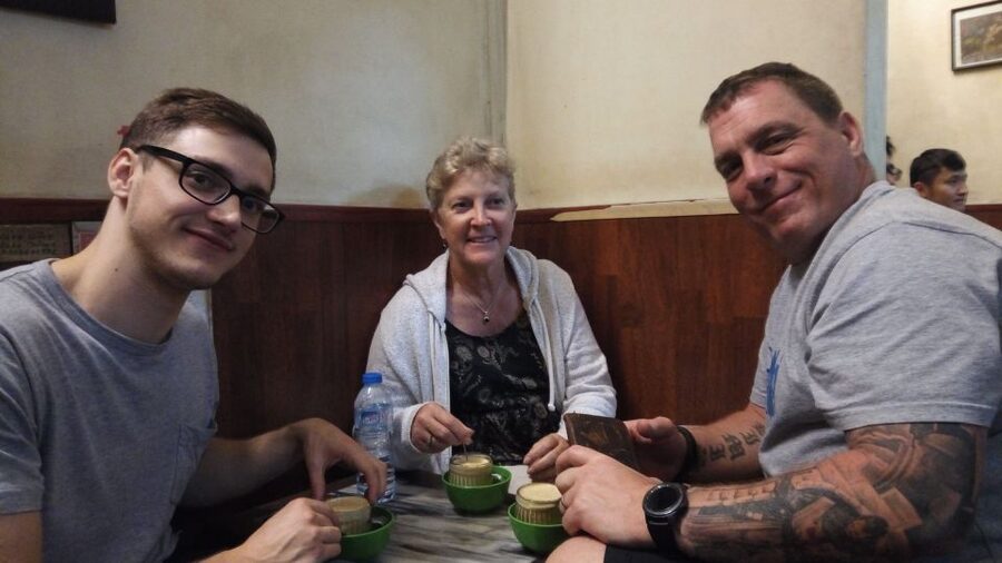 Discover Hanoi's Street Food by Night & Mini Class Coffee - Banh mi and Hanoi draught beer
