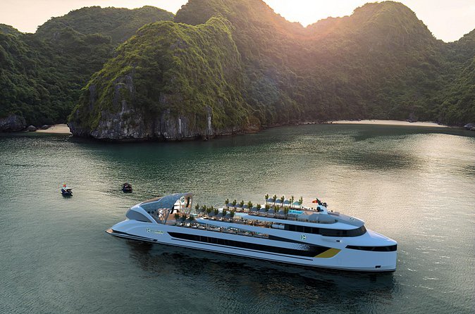 Dolphin Cruise – Experience Halong Bay in Timeless Luxury - Ti Top Island is your beach and viewpoint break