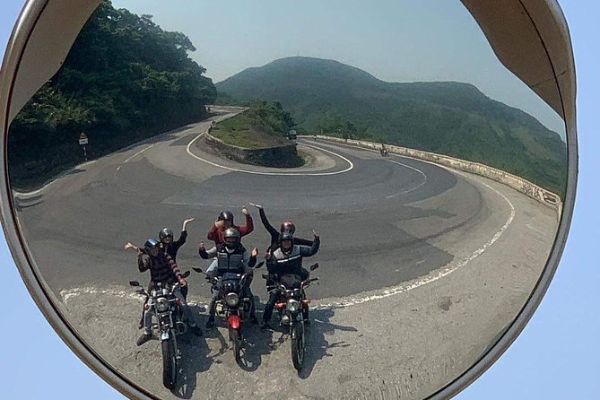 Easy Rider From Hue Da Nang Hoi An Via Hai Van Pass With Mister T - Lang Co Beach and the road toward the pass