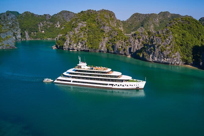Emeraude Cruise 2 days 1 night Ha Long Bay Tour - French-style crêpes and the pearl village