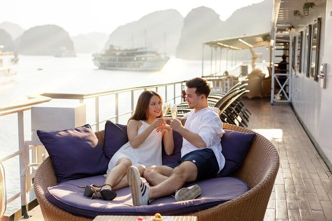 Emeraude Cruise 2 days 1 night Ha Long Bay Tour - Getting from Hanoi to Tuan Chau Island