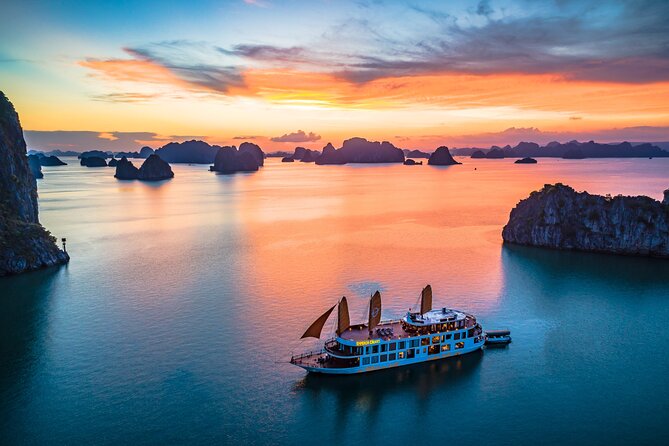 Emperor Cruise Halong: 3 Days 2 Nights Hideaway - Boarding at Tuan Chau Island