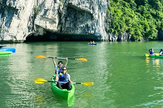 Excellent Halong Bay Day Cruise All Inclusive From Hanoi - Boarding at Tuan Chau Island
