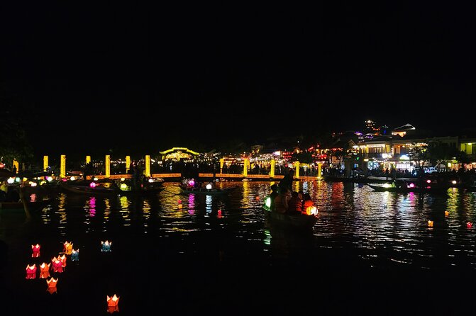 Explore Hoi An ancient town and local villages with a local guide - Hoi An Night Market after sunset