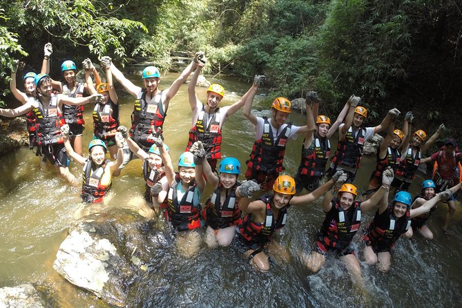 Extreme Dalat Canyoning Day Trip - Rappelling, abseiling, and ziplining through the canyon