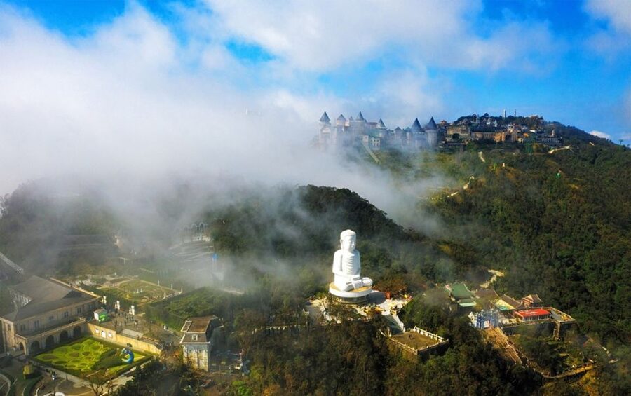 From Da Nang: Ba Na Hills and Golden Bridge tour & options - Lunch at the summit