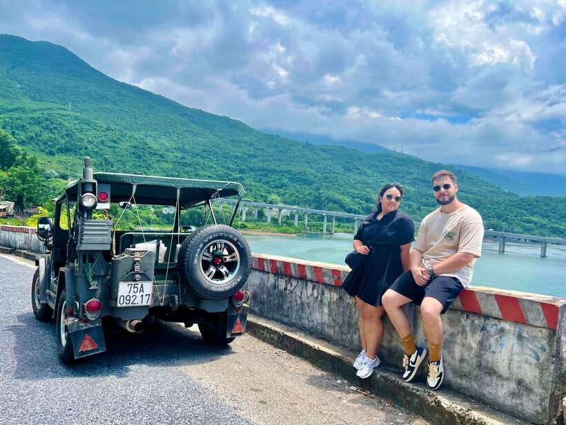 From Da Nang: Explore Hai Van Pass by US Army Jeep - Climbing from Da Nang toward the Cloudy Pass