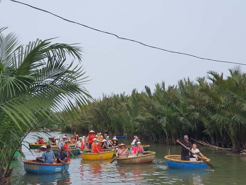 From Da Nang: Hoi An Old Town Tour, Night Market & Boat Ride - Hoai River lanterns after sunset