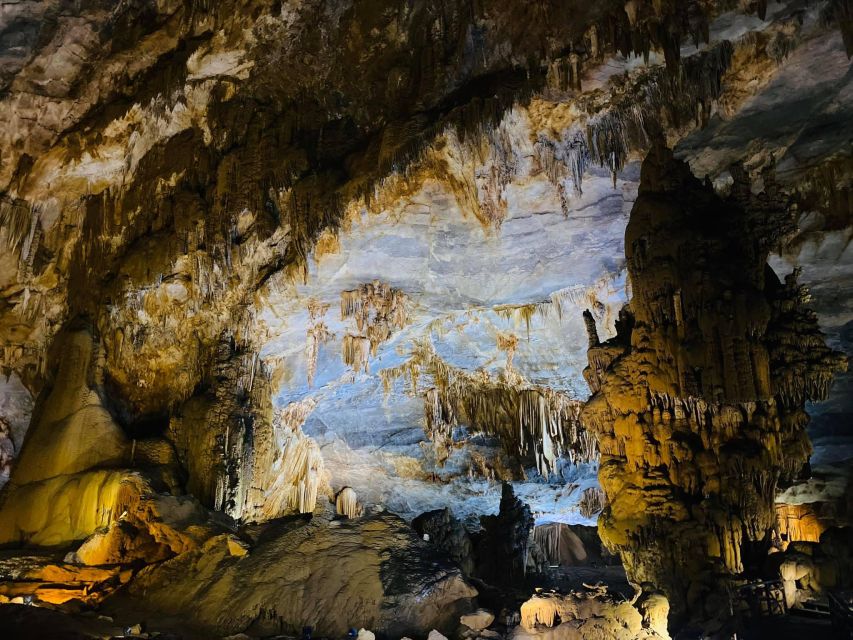 From Dong Hoi: Paradise Cave, Phong Nha Cave Tour, and Lunch - Reaching Paradise Cave by buggy and foot