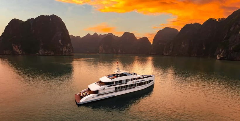 From Ha Long: Luxury Symphony Day Cruise with 2 Jacuzzi Pool - Key things to know before booking