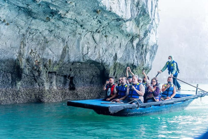 From Ha Long: Luxury Symphony Day Cruise with 2 Jacuzzi Pool - Luon Cave and the optional water activity