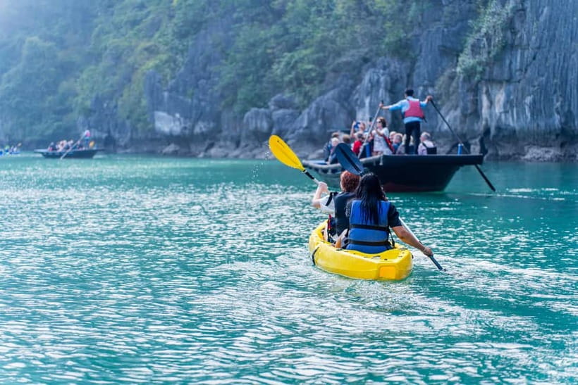 From Ha Long: Luxury Symphony Day Cruise with 2 Jacuzzi Pool - Sunset tea and the two Jacuzzi pools