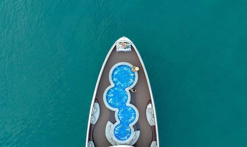 From Ha Long: Luxury Symphony Day Cruise with 2 Jacuzzi Pool - Starting at Ha Long International Cruise Port