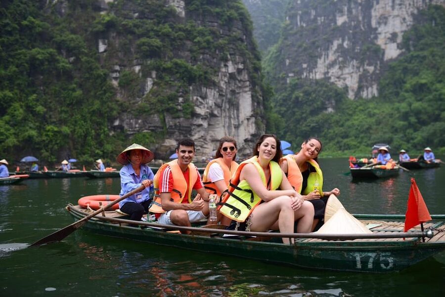 From Hanoi: 1-Day Private Car to Incense Village & Ninh Binh - Trang An by bamboo boat through three caves