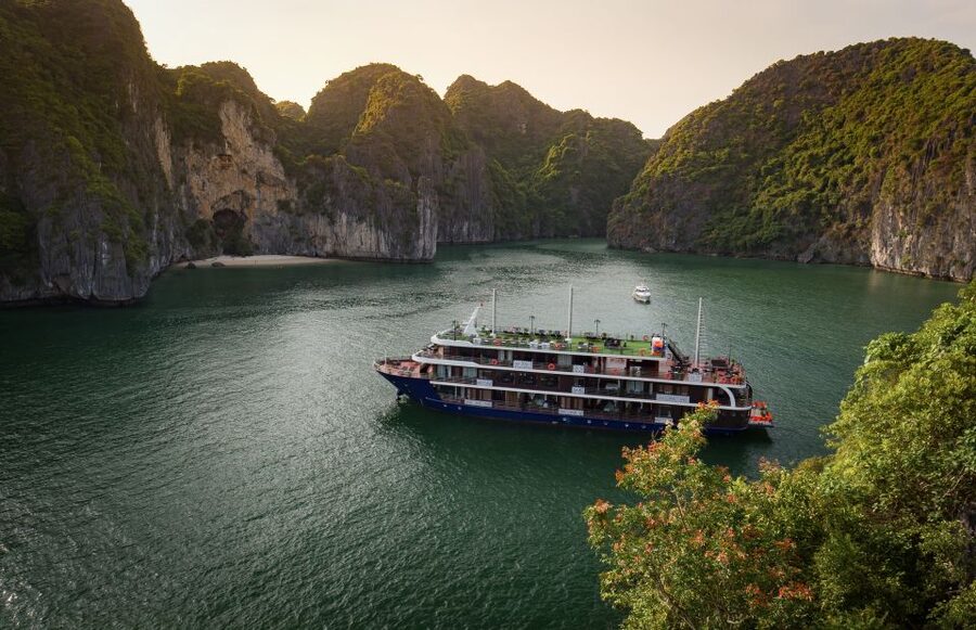 From Hanoi: 2-Day Halong and Lan Ha Bay La Pandora Cruise - Morning pickup from Hanoi to Tuan Chau Marina