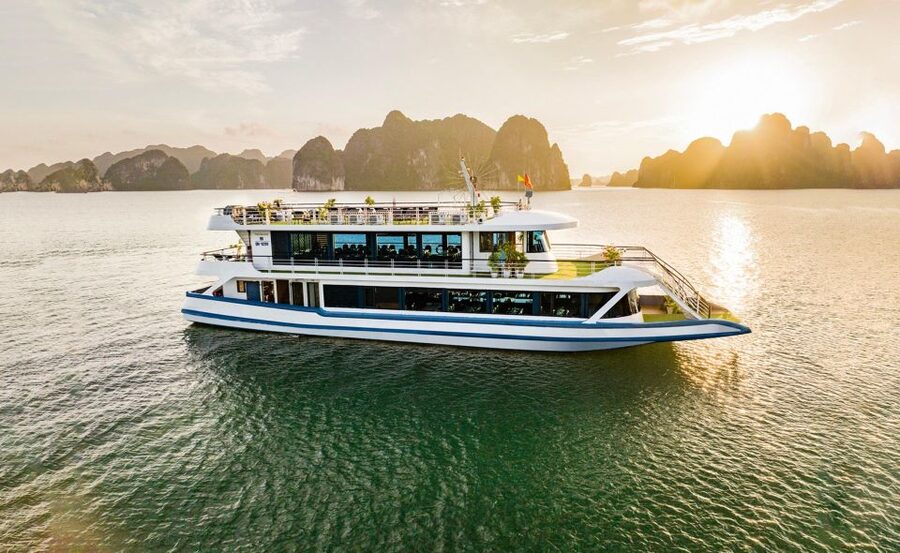 From Hanoi: Ha Long Bay 5-star Day Cruise with Buffet Lunch - Surprise Cave: a short hike with a big payoff