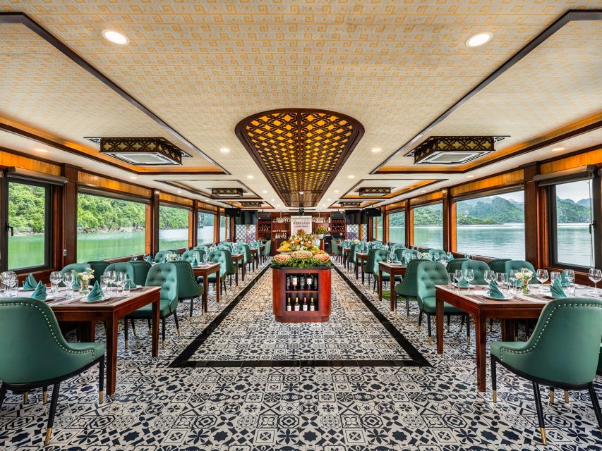 From Hanoi: Ha Long Bay 5-star Day Cruise with Buffet Lunch - Luon Cave by kayak or small boat