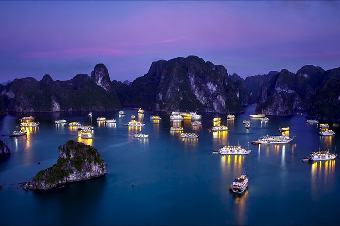 From Hanoi: Ha Long Bay Day tour 4-Star with Kayaking - Boarding Reina Cruise for lunch and bay views