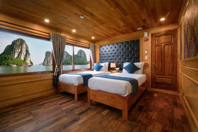 From Hanoi: Ha Long & Lan Ha Bay 2-Day Cruise with Meals - Guides, staff, and the feel of the boat