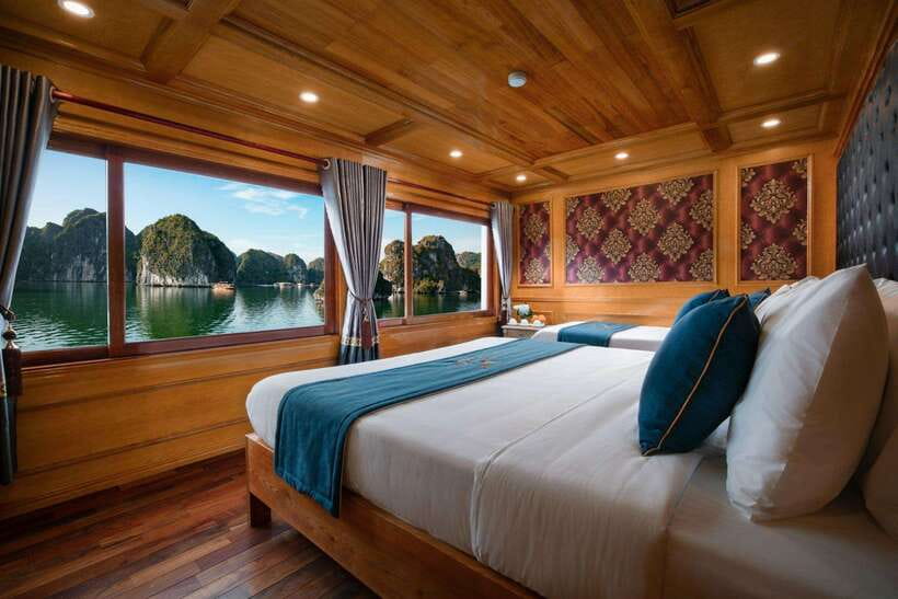 From Hanoi: Ha Long & Lan Ha Bay 2-Day Cruise with Meals - The Hanoi transfer and arrival at Cai Beo Harbour