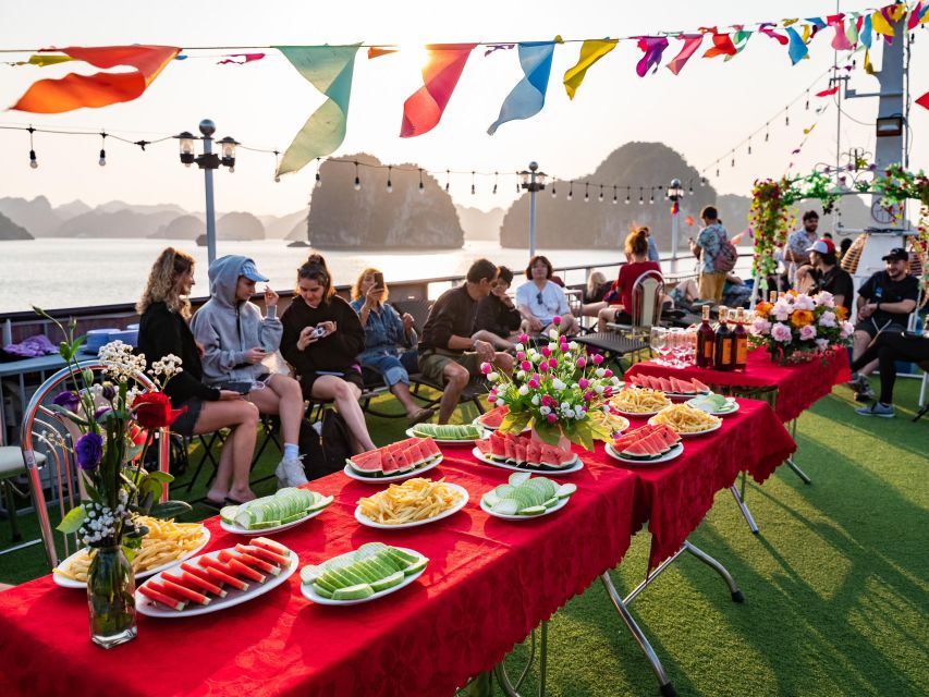 From Hanoi: Halong Bay Day Trip w/ Cave, Island & Kayak - Kayaking or bamboo boating at Luon Cave