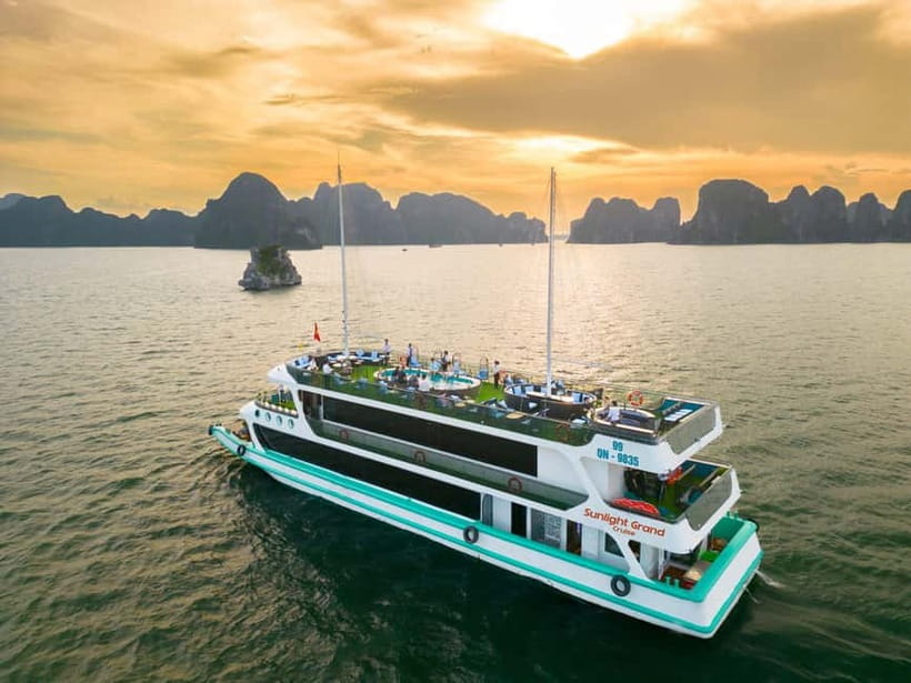 From Hanoi: Halong bay Luxury tour on 5 star cruise - Why this $43 Halong Bay tour is good value