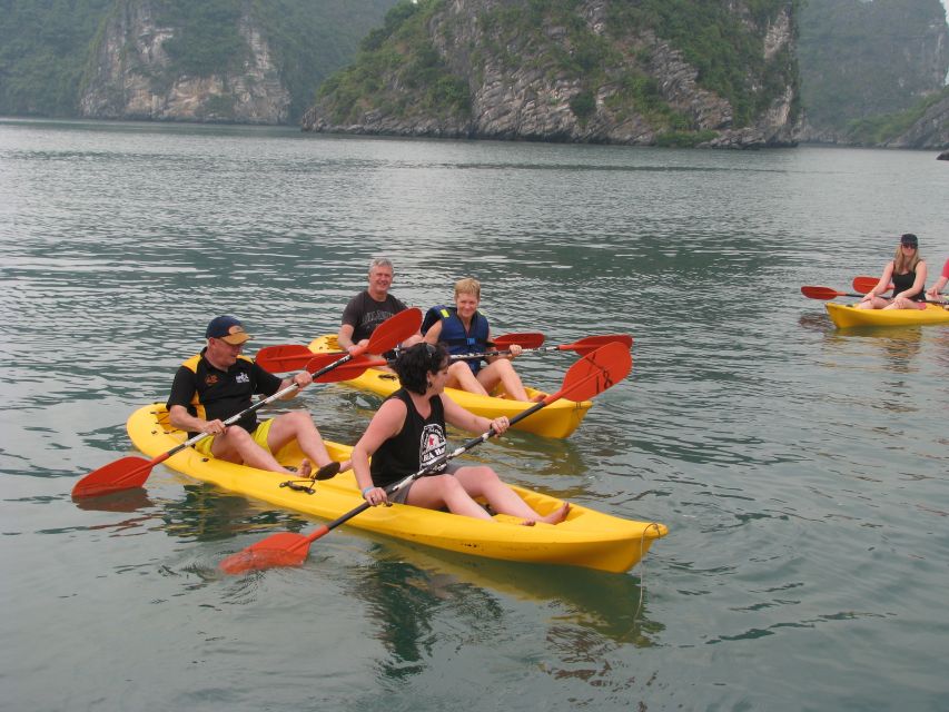 From Hanoi: Halong day trip, Route 2, 6hours, Small group - Titop Island for swimming or the viewpoint