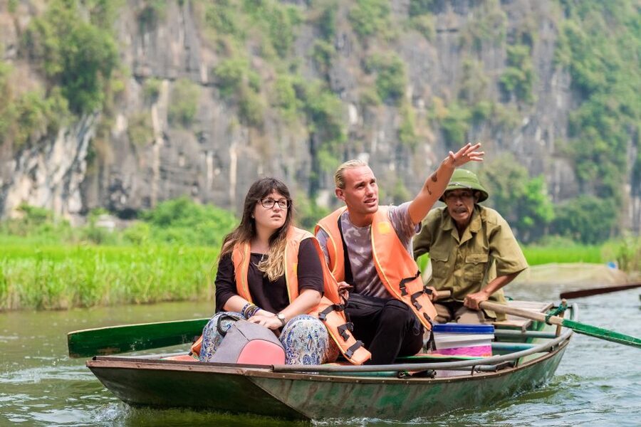 From Hanoi: Hoa Lu & Tam Coc with Buffet lunch & Cycling - Cycling through the countryside