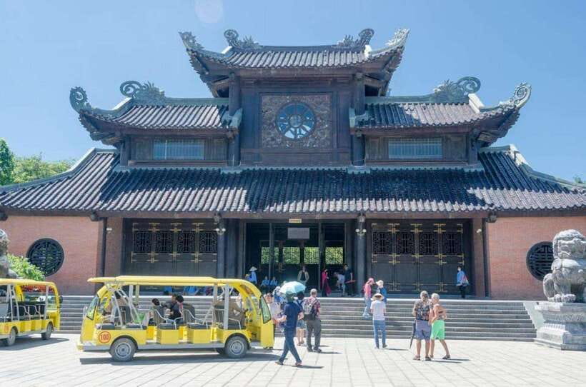 From Hanoi: Ninh Binh, Bai Dinh, Trang An and Mua Cave Trip - Bai Dinh Pagoda and its huge religious displays