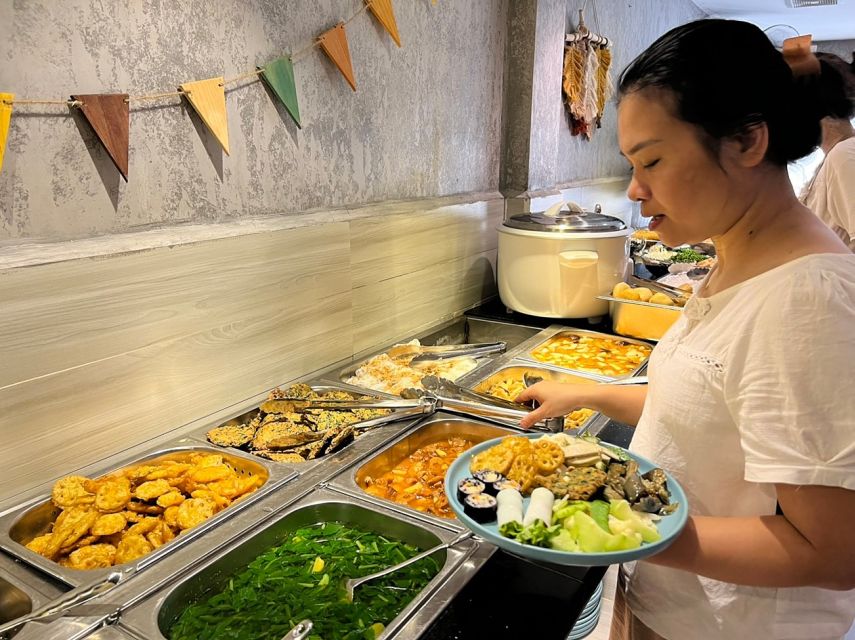 From Hanoi: Old Quarter Vegetarian Food Tour - First tastings: banh mi and fresh spring rolls