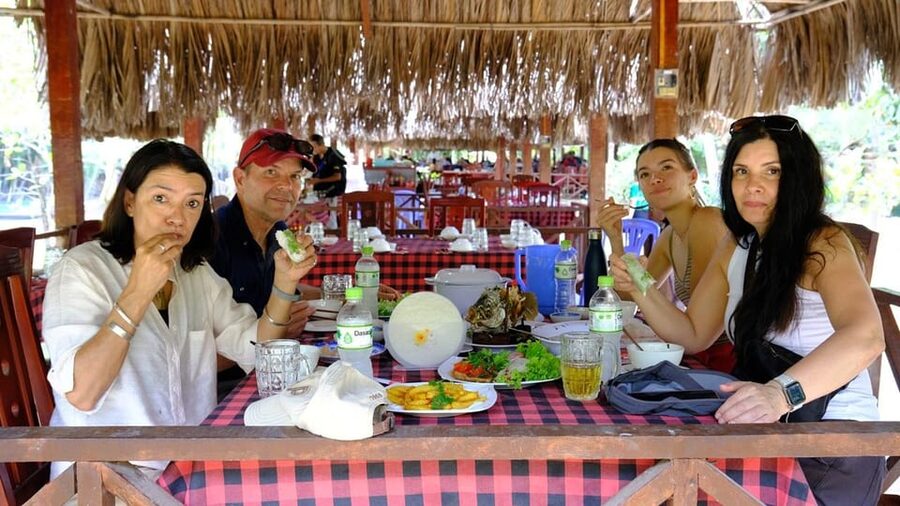 From HCM City: Visit Mekong Delta With Maximum 12 People - Vinh Trang Pagoda and the giant Buddha statues