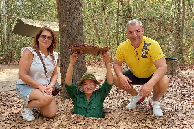 From Ho Chi Minh: Cu Chi Tunnels Half-Day History Tour with Guide - Command centers, smoke-free cooking, and fighting bunkers